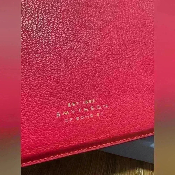 Smythson London leather iPad case - Picture 3 of 10